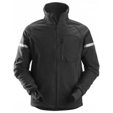 ALLROUNDWORK, WINDPROOF FLEECE JACK, ZWART - ZWART (0404), M