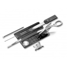 SWISSCARD LITE, VICTORINOX, 13FUNCT., TRANSP.ZWART
