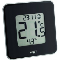 TFA THERMO / HYGROMETER DIGITAAL STYLE'' - ZWART'' (STUK(S))