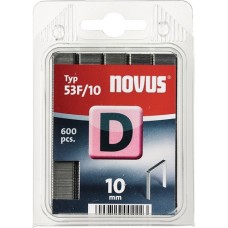 NOVUS NIET TYPE 53F-10/D, 10MM LANG, PER 600
