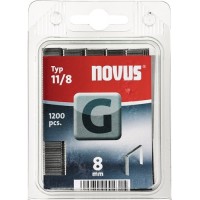 NOVUS NIET TYPE 11-8/G, 8MM LANG, PER 1200