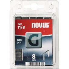 NOVUS NIET TYPE 11-8/G, 8MM LANG, PER 1200