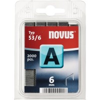 NOVUS NIET TYPE 53-6/A, 6MM LANG, PER 1800