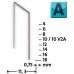 NOVUS NIET TYPE 53-6/A, 6MM LANG, PER 1800