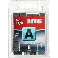 NOVUS NIET TYPE 53-8/A, 8MM LANG, PER 1800