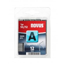 NOVUS NIET TYPE 53-12/A, 12MM LANG, PER 800