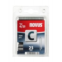 NOVUS NIET TYPE 4-23/C, 23MM LANG, PER 1100