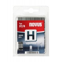 NOVUS NIET TYPE 37-8/H, 8MM LANG, PER 2000