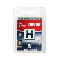 NOVUS NIET TYPE 37-10/H, 10MM LANG, PER 1000
