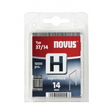NOVUS NIET TYPE 37-14/H, 14MM LANG, PER 1000