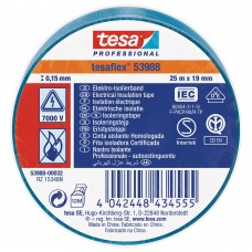 53988 SPVC ELECTRICAL TAPE BLUE 25M X 19MM 25 19 BLUE