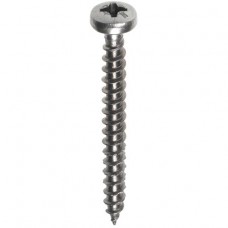 HECO-FIX-PLUS SPAANPLAATSCHROEF CK 5,0X30MM POZI VOLDRAADS BLANK, MET GLIJCOATING RVS A2