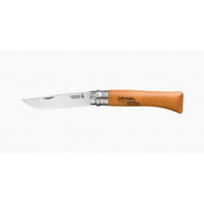ZAKMES N&deg;05 CARBON, OPINEL CLASSIC, NIET RVS/HOUT