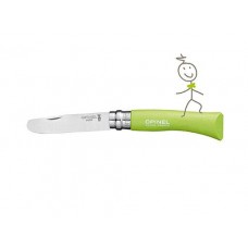 ZAKMES N&deg;07 JUNIOR GREEN,MON PREMIER OPINEL,RVS ROND,VIROBL.