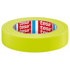 4671 ACRYLIC COATED COLORED GAFFER TAPE 25 25 NEON YELLOW