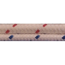 POLYESTER SPUN SCHOOTLIJN 150/8 MM WIT + MERKDRAADTIPTOP