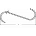 225-080T / VLEESHAAK 3.9X080MM VERTIND