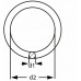 360-0860I / GELASTE RING 060-08MM RVS AISI 316