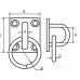 599-50I / AANLEGRING 8MM RVS AISI 316
