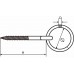 596-10100I / AANLEGRING 10X100 HOUTDR. RVS AISI 316