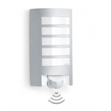 STEINEL DESIGN SENSOR BUITENLAMP L 12 ZILVER