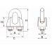 920-05I / STAALDR.KLEM TYPE 741 05MM RVS AISI 316