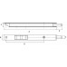 KSP-16017SBV / PIJPKANTSCH.160X17MM TYPE 864 BLANK VERZINKT