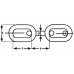 763-04E / VOETKETTING TYPE 763 04MM VZ.