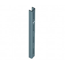 WANDRAIL ELEMENT ENKEL SYS 50 STAAL WIT 100CM 10000-00072