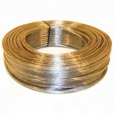 1 MTR PLATSNOER 2X0.75 GOUD (ROL100MTR)