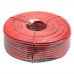 1 MTR LUIDSPREAKERSNOER 2X1.5 ROOD/ZWART (ROL100MTR)