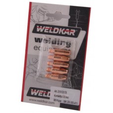 BLISTER KONTAKTTIP M6 - 0.8MM KOPER (WK 250-360-411) (5)