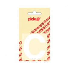 PLAKLETTER HELVETICA 60 MM WIT C