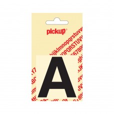 PLAKLETTER HELVETICA 60 MM ZWART A