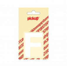 PLAKLETTER HELVETICA 60 MM WIT F