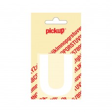 PLAKLETTER HELVETICA 60 MM WIT U