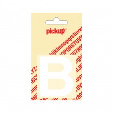 PLAKLETTER HELVETICA 60 MM WIT B