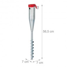 PARASOLHOUDER METAAL 25-55MM
