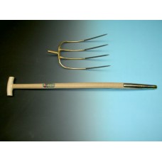 MESTVORKSTEEL ATLAS 85 CM GEBOGEN, MET VEERBUS EN ENGELSE KRUK, GEBOORD