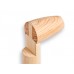 SPADESTEEL ATLAS 95 CM NIET INGEFREESD, MET DOORGESTOKEN HILT, VOOR S&J SPADE
