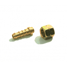 WARTEL + SLANGTULE 1/4" LINKS BINNENDRAAD