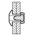 BLINDKLINKNAGEL ALU/ST 6.0X22 25ST (BOOR 6.1) 13-17