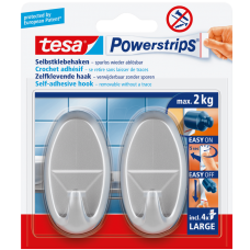 TESA HAAK SMALL OVAAL CHROOM 1KG 57543-00012