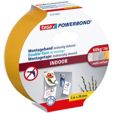 TESA POWERBOND® MONTAGETAPE INDOOR 5M X 38MM