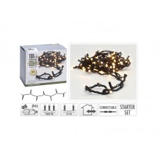 KERSTVERLICHTING START 100LED WARM WIT 230V