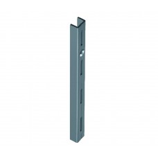 ELEMENT SYSTEM CLASSIC ENKELRAIL 50 / 1500 ZWART; VERPAKT PER STUK