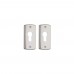 BINNENDEURROZETTEN CURVE PC/90X41X6/ALU. F1/EAN