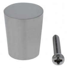 SX KNOP CONISCH DIA20MM RVS !*