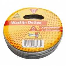 WASLIJN KNOOPBAAR TRANSPARANT 25 M X 3.5MM