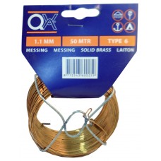 BINDDRAAD MESSING 0.8MM/50M